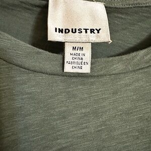 Industry Women's Green Top